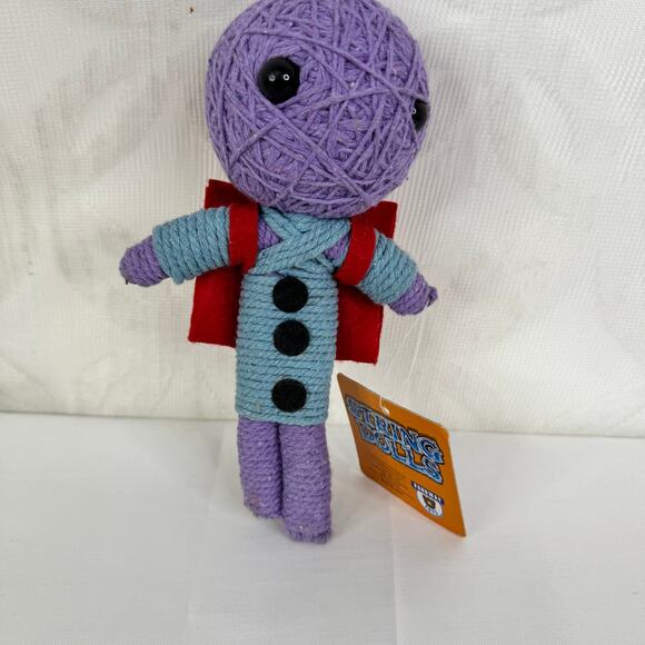 5 for $25| Parkway Toys 2011 String Dolls 8" Purple Back to School NWT - Picture 3 of 5